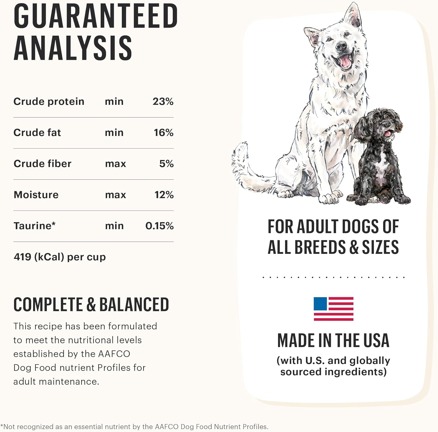 Alimento seco para perros The Honest Kitchen Whole Food Clusters para razas pequeñas, sin cereales, bolsa de 4 libras