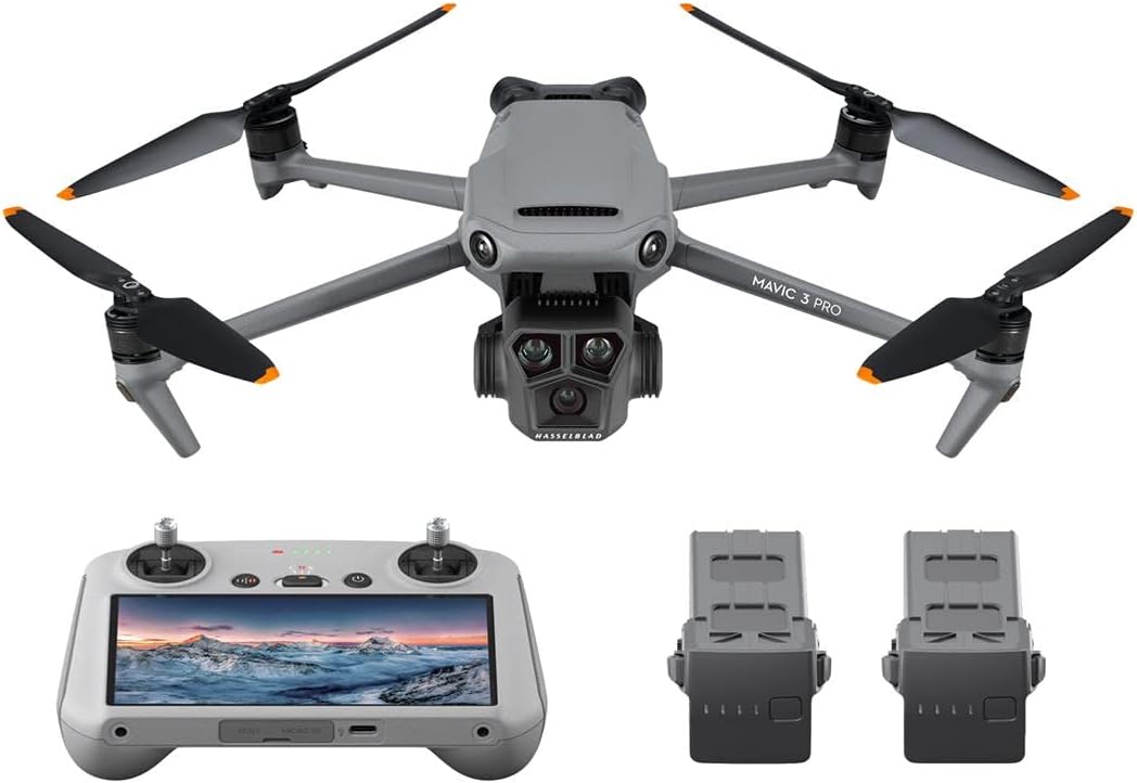 DJI Mavic 3 Pro Drone Fly More Combo with RC, 128GB microSD Card, Backpack, Anti-Collision Light, Landing Pad · v3