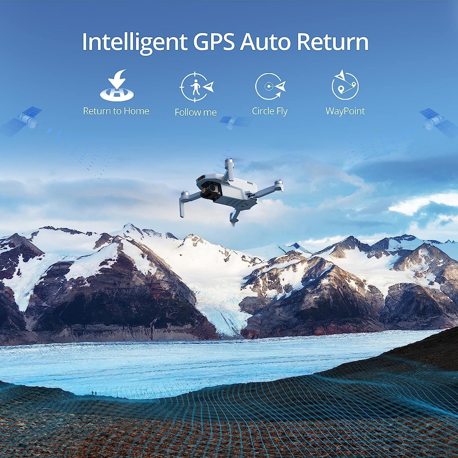 Potensic ATOM SE GPS Drone with 4K EIS Camera, Under 249g, 93 Mins Flight, 4KM FPV Transmission, Brushless Motor, Max Speed 16m/s, 60W Fast Parallel Charging Hub, Fly More Combo · v4