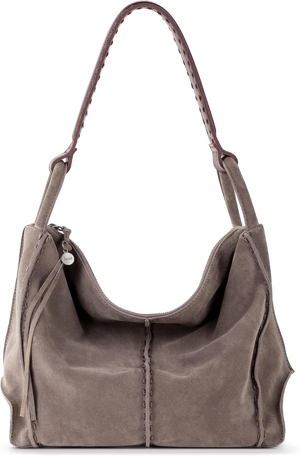The Sak Los Feliz Hobo in Leather, Lined Shoulder Purse · v2