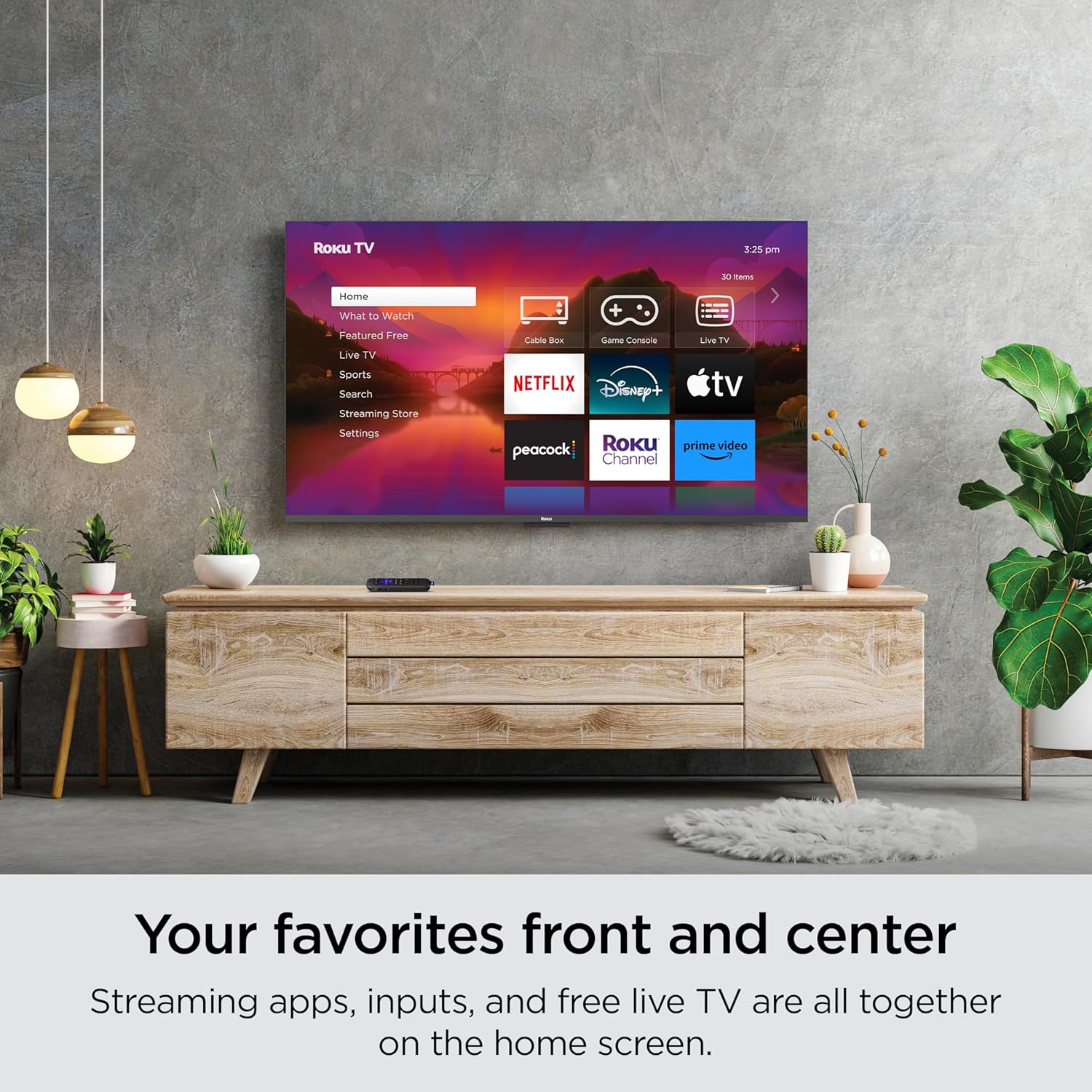 Roku スマートテレビ – 55 インチ セレクト シリーズ 4K HDR RokuTV 強化音声リモコン、鮮明な 4K 画像、自動明るさ調整、シームレスなストリーミング – ライブ ローカル ニュース、スポーツ、家族向けエンターテイメント