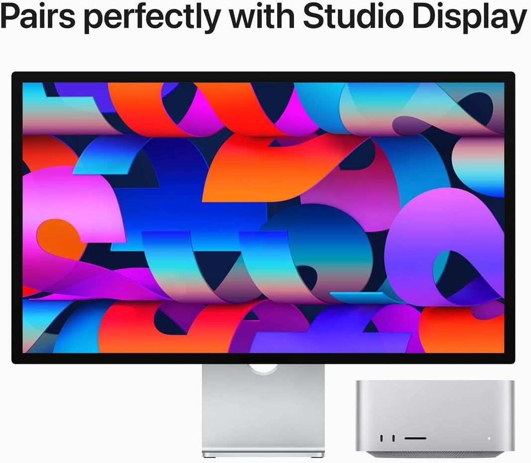 Apple Mac Studio (منتصف 2023) - M2 Ultra 24-Core / 60-Core، 64 جيجابايت، 1 تيرابايت SSD