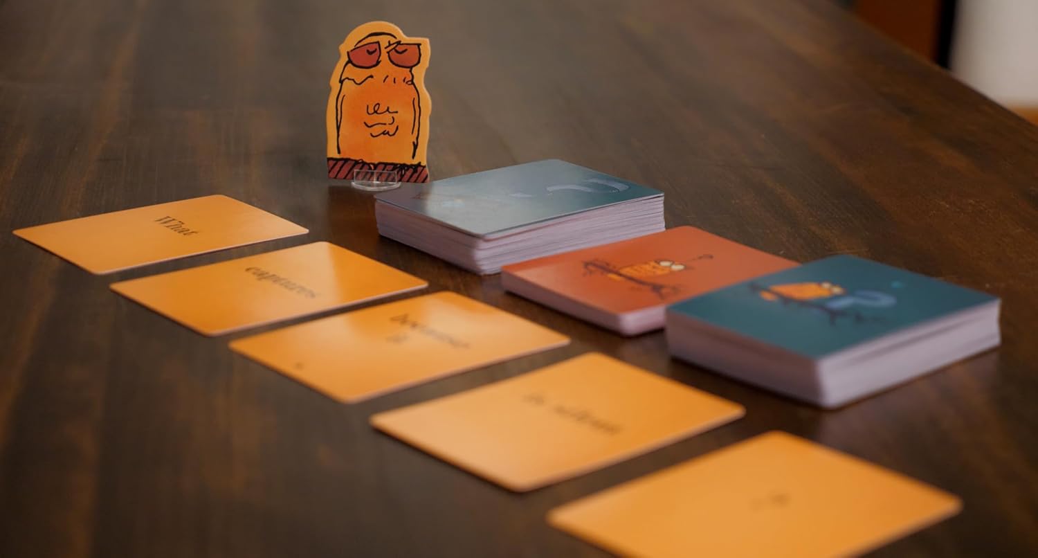 Smug Owls Card Game - A Hilarious  Creative Riddle-Solving Party Game for Kids and Adults | Fun for The Whole Family | 8  | 15-20 min | 3-15 Players · v4