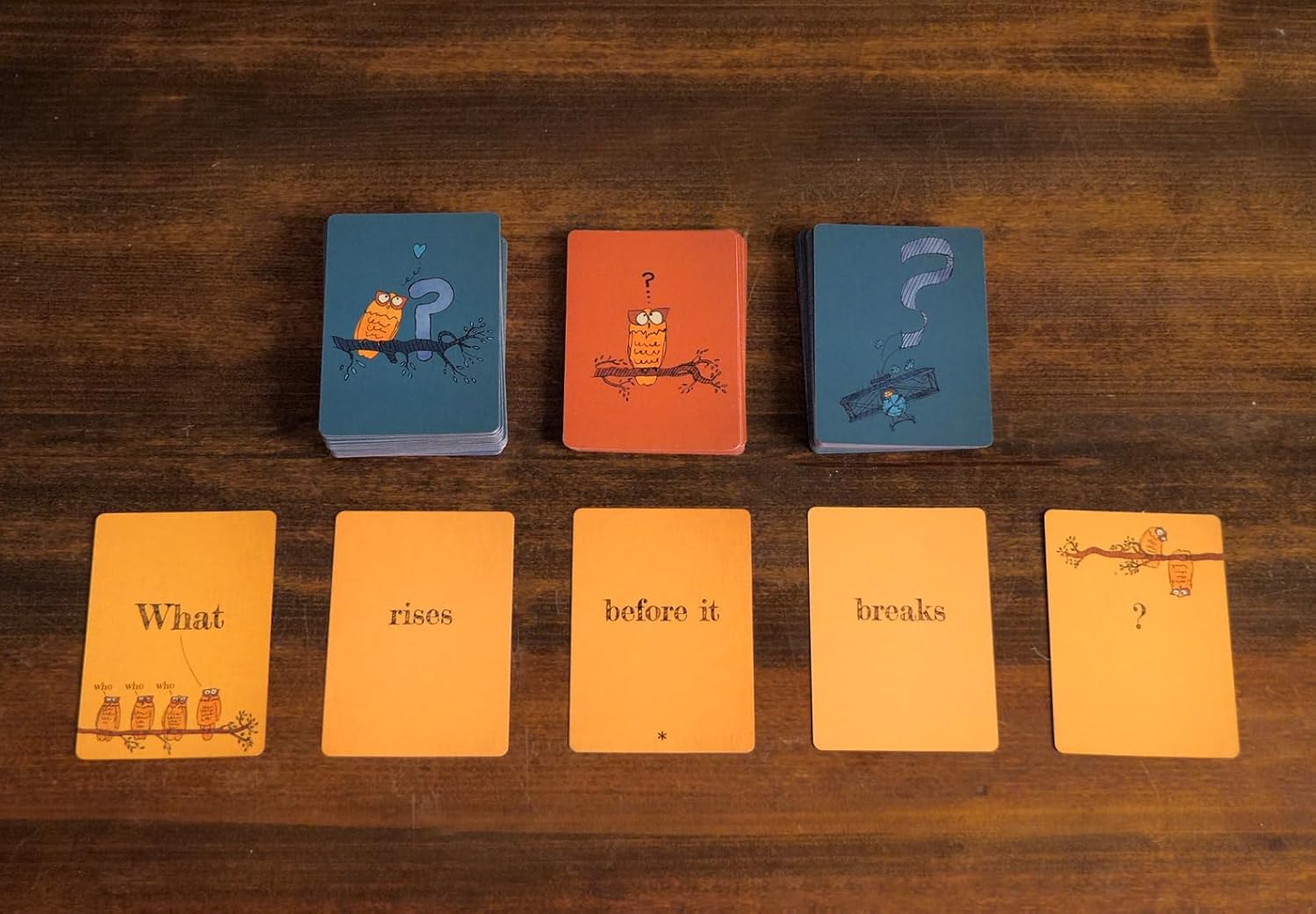 Smug Owls Card Game - A Hilarious  Creative Riddle-Solving Party Game for Kids and Adults | Fun for The Whole Family | 8  | 15-20 min | 3-15 Players · v4