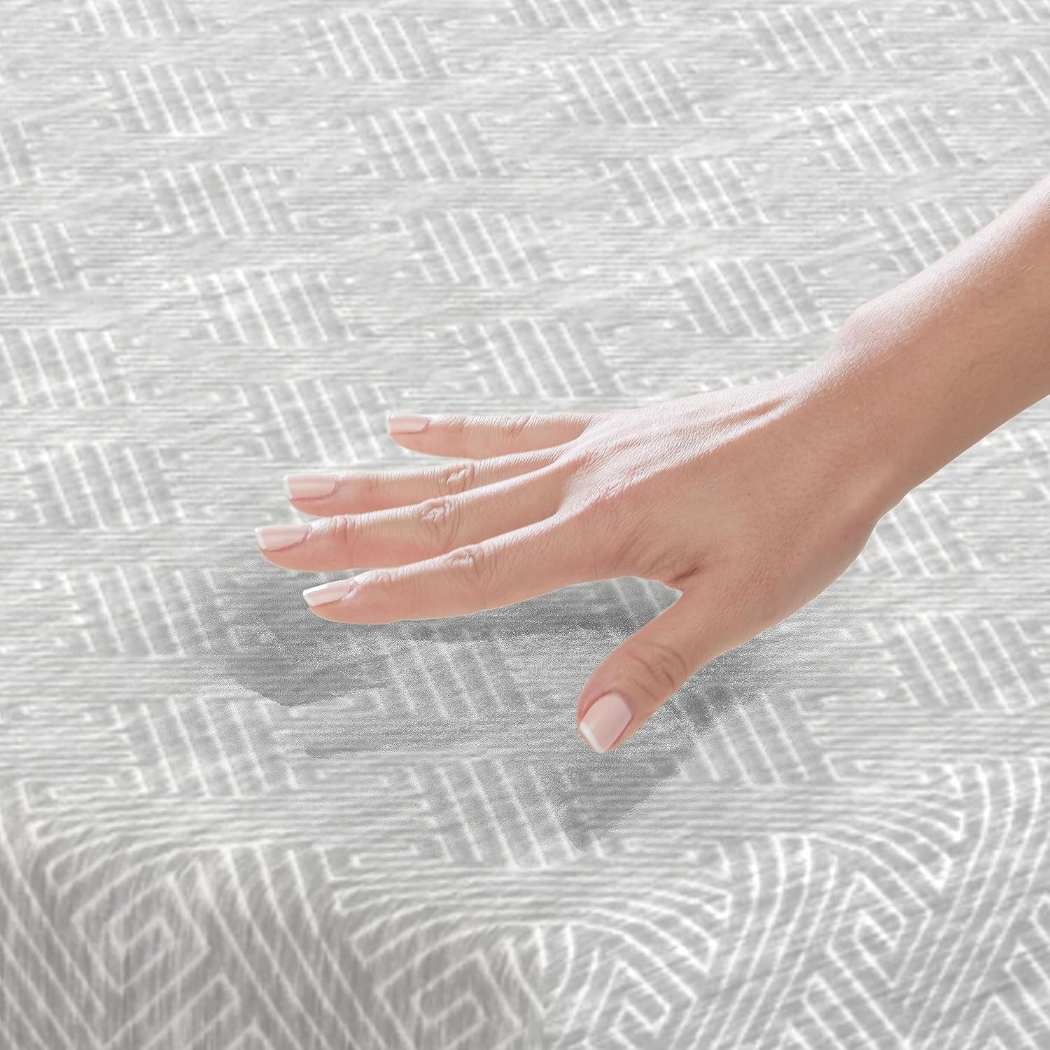 ที่นอนเจลเมมโมรี่โฟม Vibe Heather Grey ได้รับการรับรอง CertiPUR-US และ Oeko-TEX บรรจุในกล่องขนาดเล็กพิเศษ ขนาด 10 นิ้ว ขนาดทวิน