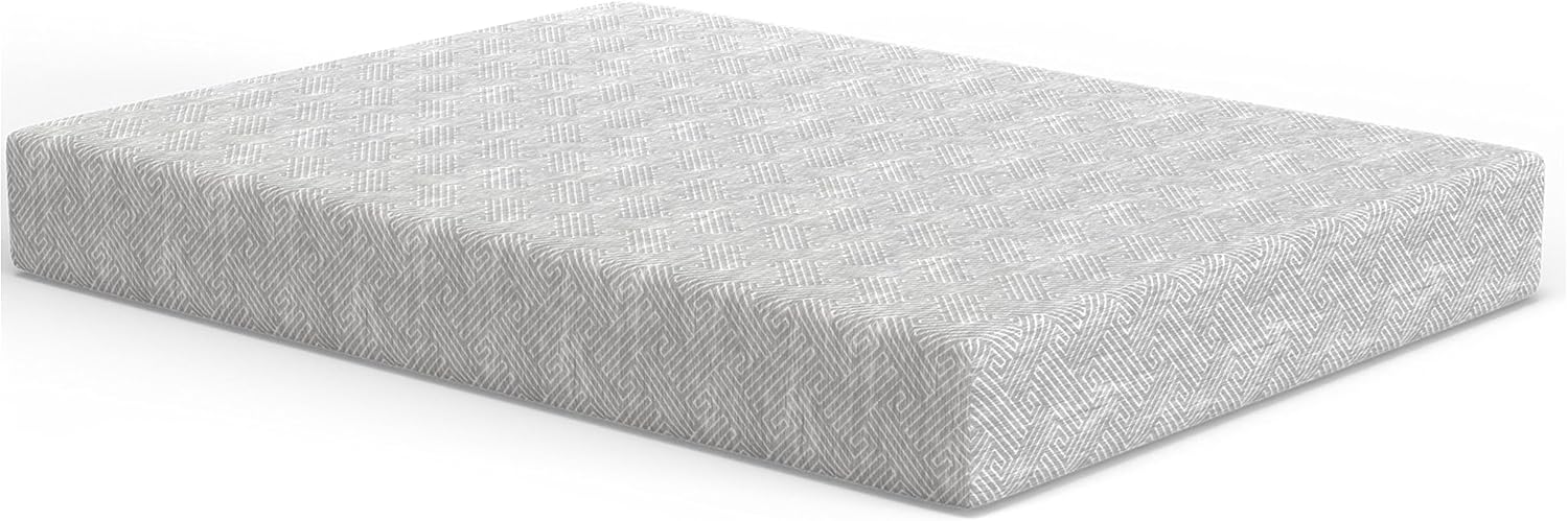 ที่นอนเจลเมมโมรี่โฟม Vibe Heather Grey ได้รับการรับรอง CertiPUR-US และ Oeko-TEX บรรจุในกล่องขนาดเล็กพิเศษ ขนาด 10 นิ้ว ขนาดทวิน