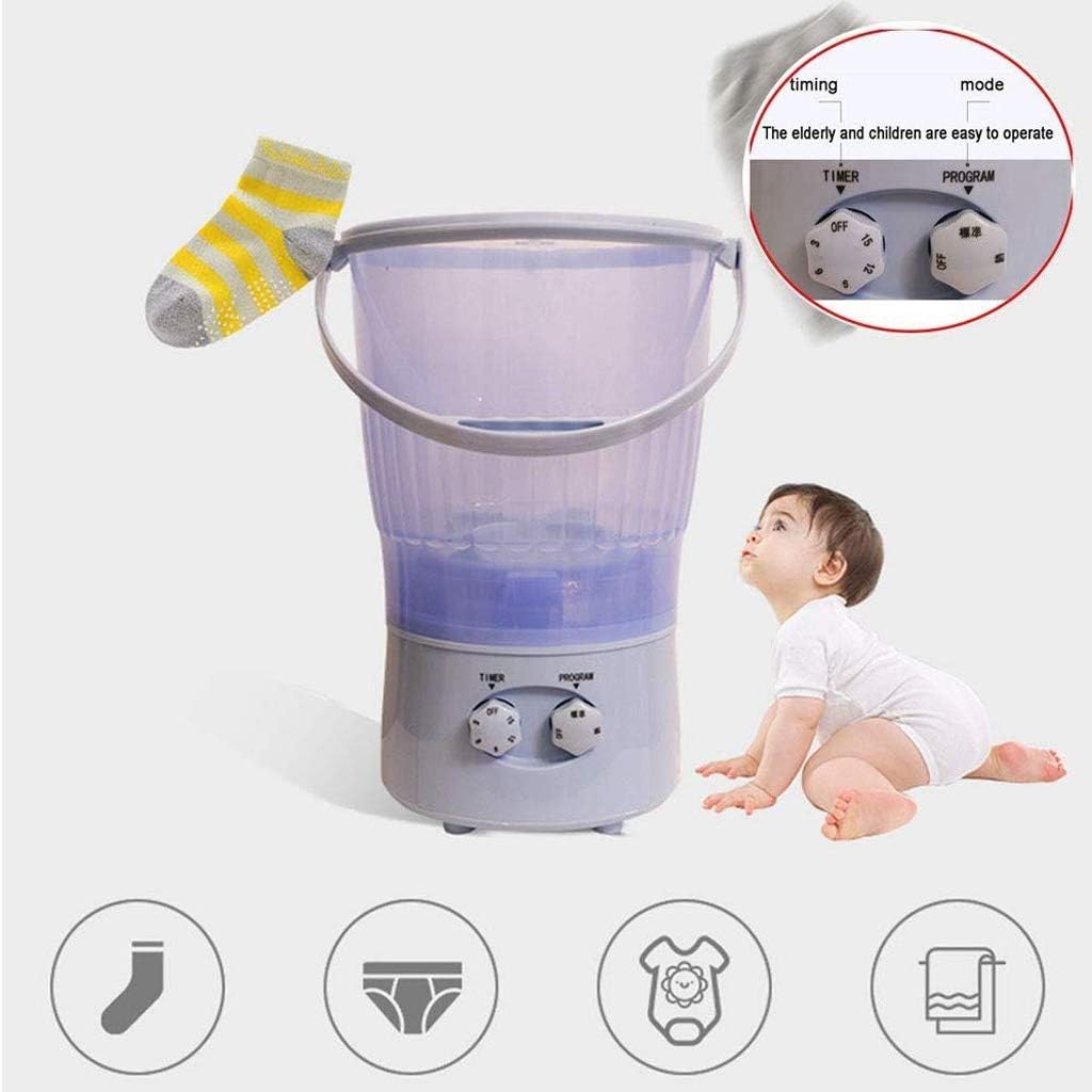 As Seen On TV Wonder Washer - a Portable Mini Clothes Washing Machine That goes Anywhere - Ideal for Cleaning Clothes On The Go - 10 Liter Capacity · v5