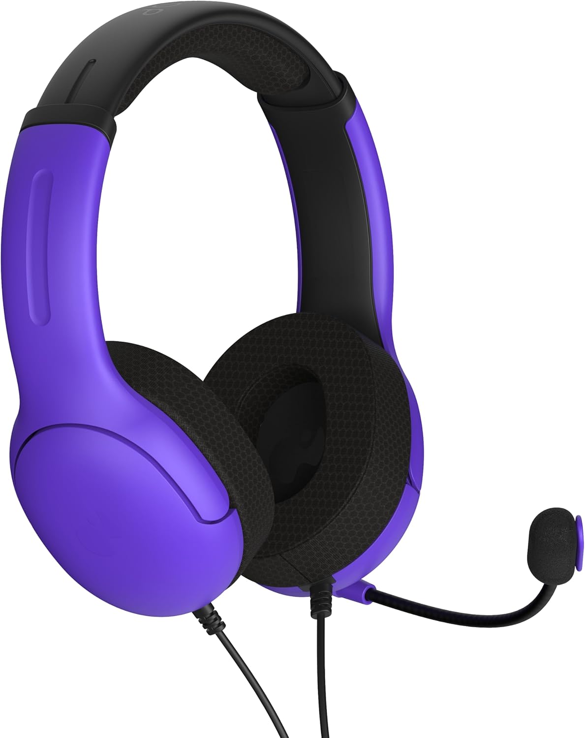 PDP AIRLITE stereogamingheadset met kabel, officieel gelicentieerde Sony PlayStation 5, PS5/PS4/PS3/PC, lichte, duurzame hoofdtelefoon, 3,5 mm audio-aansluiting, microfoon met ruisonderdrukking die kan worden omgedraaid om te dempen, ultraviolet paars