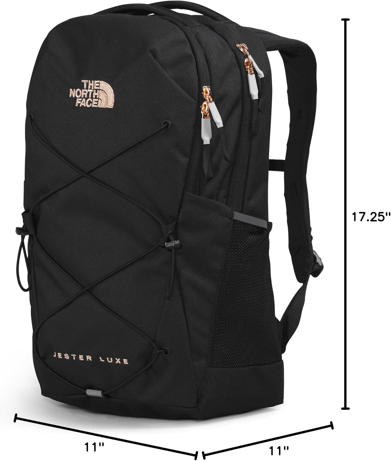 THE NORTH FACE Every Day Jester Laptop-Rucksack für Damen, TNF Schwarz/Burnt Coral Metallic, Einheitsgröße