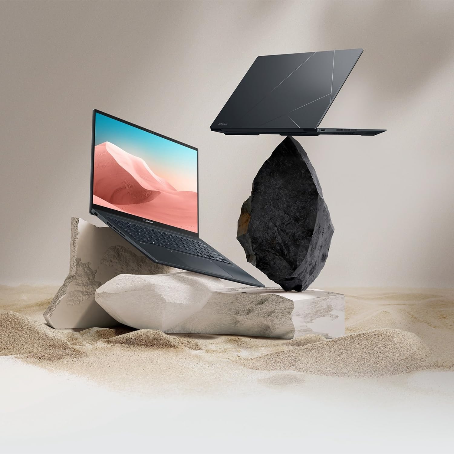 ASUS Zenbook 14X OLED लैपटॉप, 14.5 WQXGA टचस्क्रीन, 13वीं पीढ़ी का Intel Core i7-13700H, 16GB RAM, 2TB PCIe SSD, वेबकैम, थंडरबोल्ट्स, HDMI, Wi-Fi 6, Windows 11 Pro, ग्रे