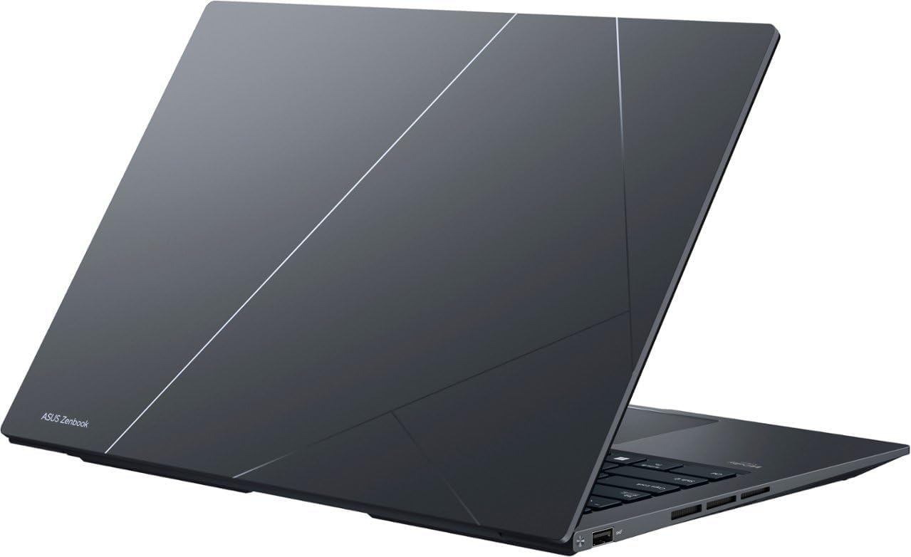 ASUS Zenbook 14X OLED लैपटॉप, 14.5 WQXGA टचस्क्रीन, 13वीं पीढ़ी का Intel Core i7-13700H, 16GB RAM, 2TB PCIe SSD, वेबकैम, थंडरबोल्ट्स, HDMI, Wi-Fi 6, Windows 11 Pro, ग्रे