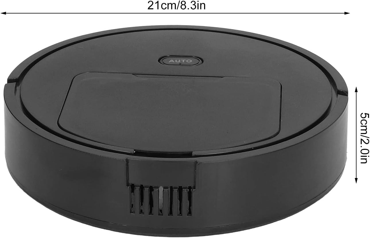 Diydeg Robot Vacuum and Mop Combo, 3 in 1 40db Low Noise Smart Robotic Vacuum Cleaner, Household Automatic Mopping Robot Vacuum for Hard Floor, Pet Hair, Carpet · v3