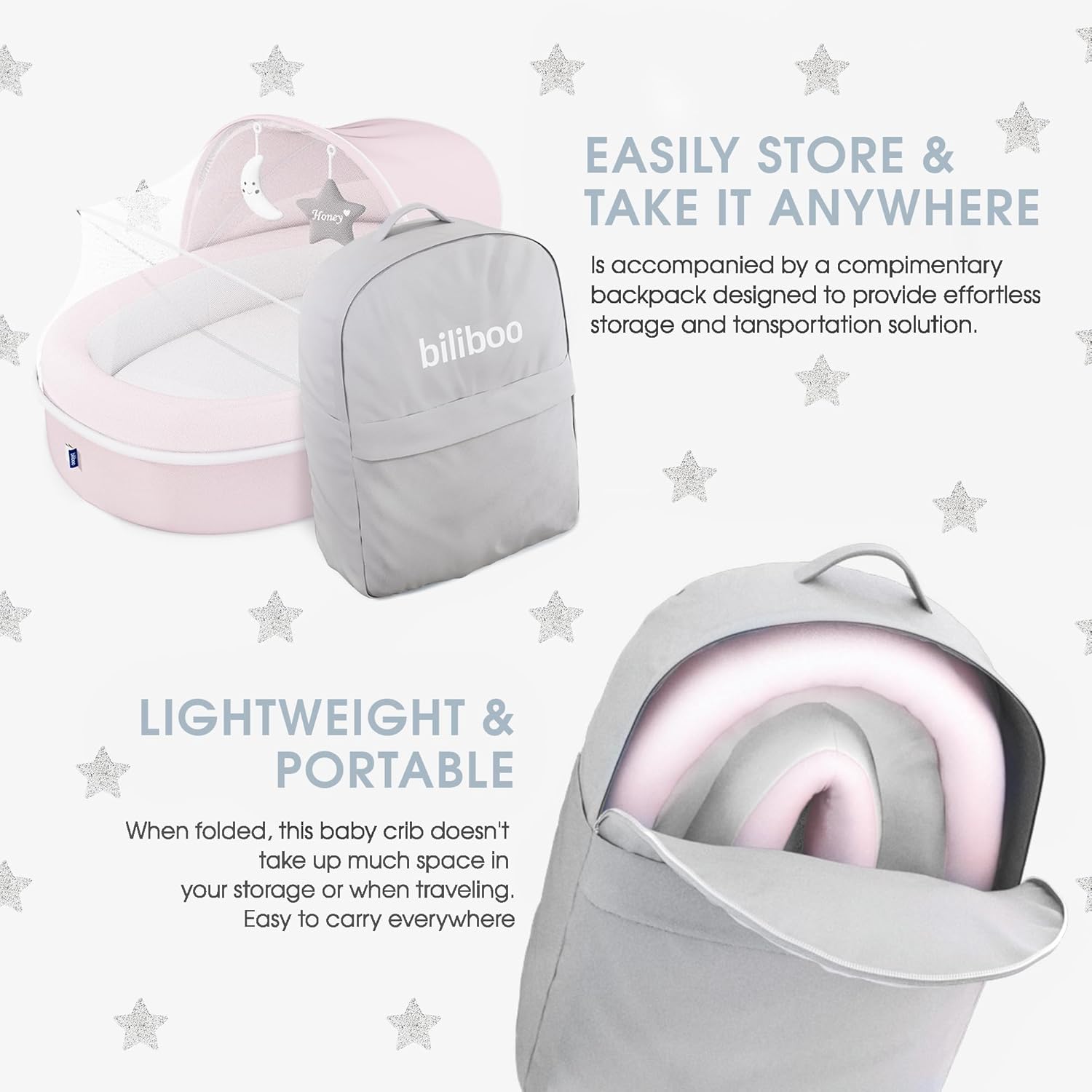 Premium Baby Lounger for Newborn, Infant and Toddler - Baby Nest Lounger - Pink · v4