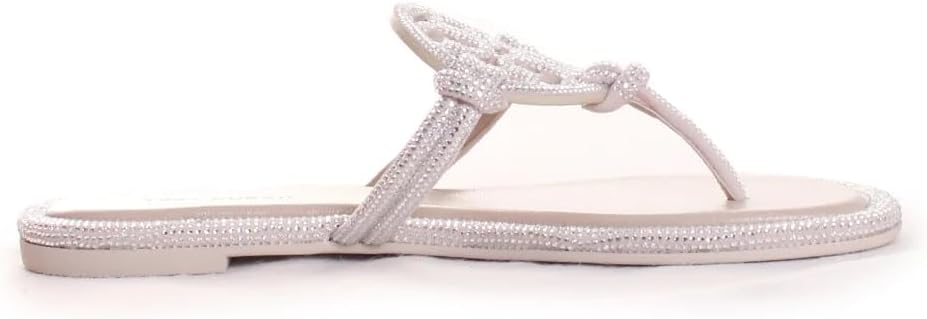 Tory Burch Womens Miller Knotted Pave Sandals · v3