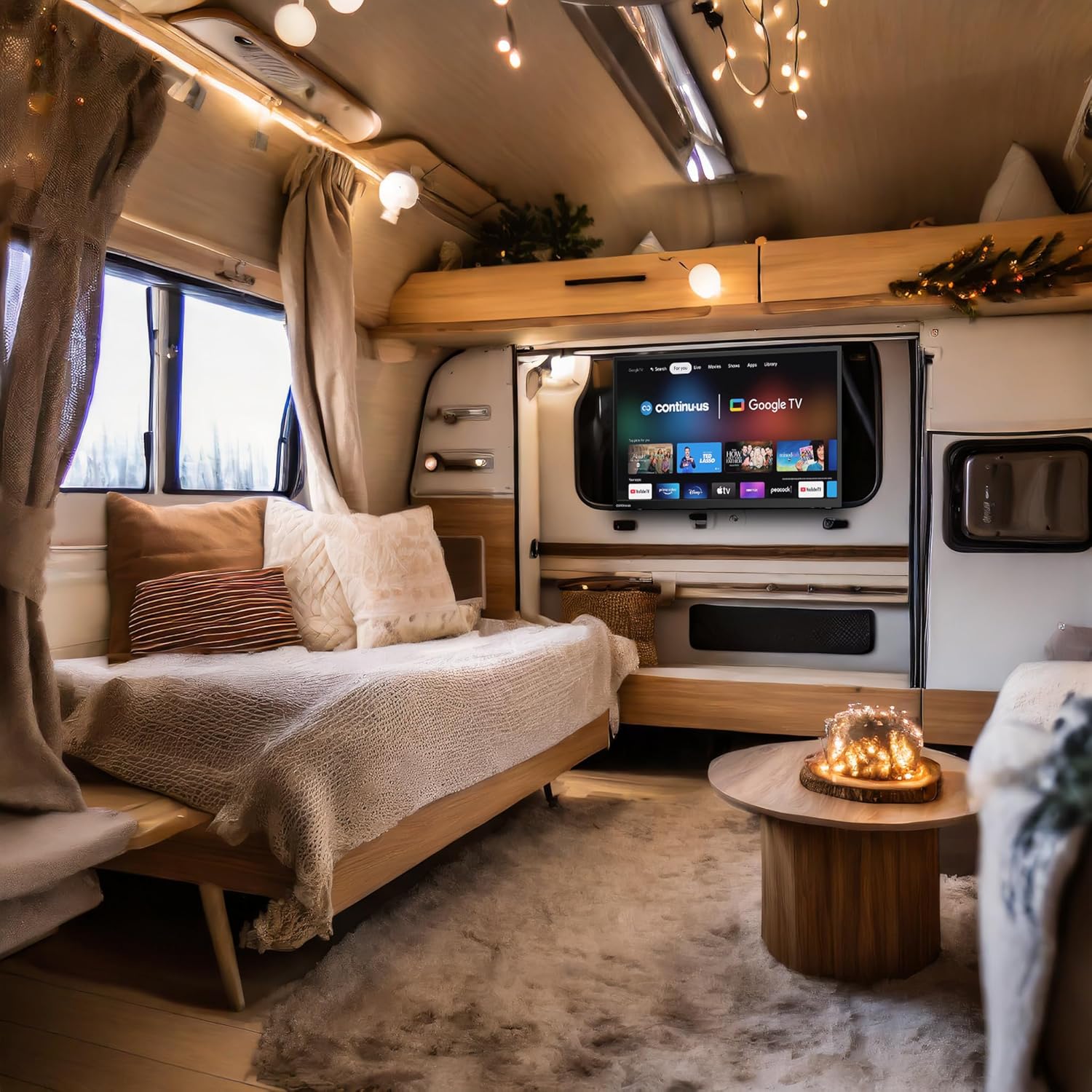 تلفزيون ذكي 24 بوصة 12 فولت RV من Continu.us |