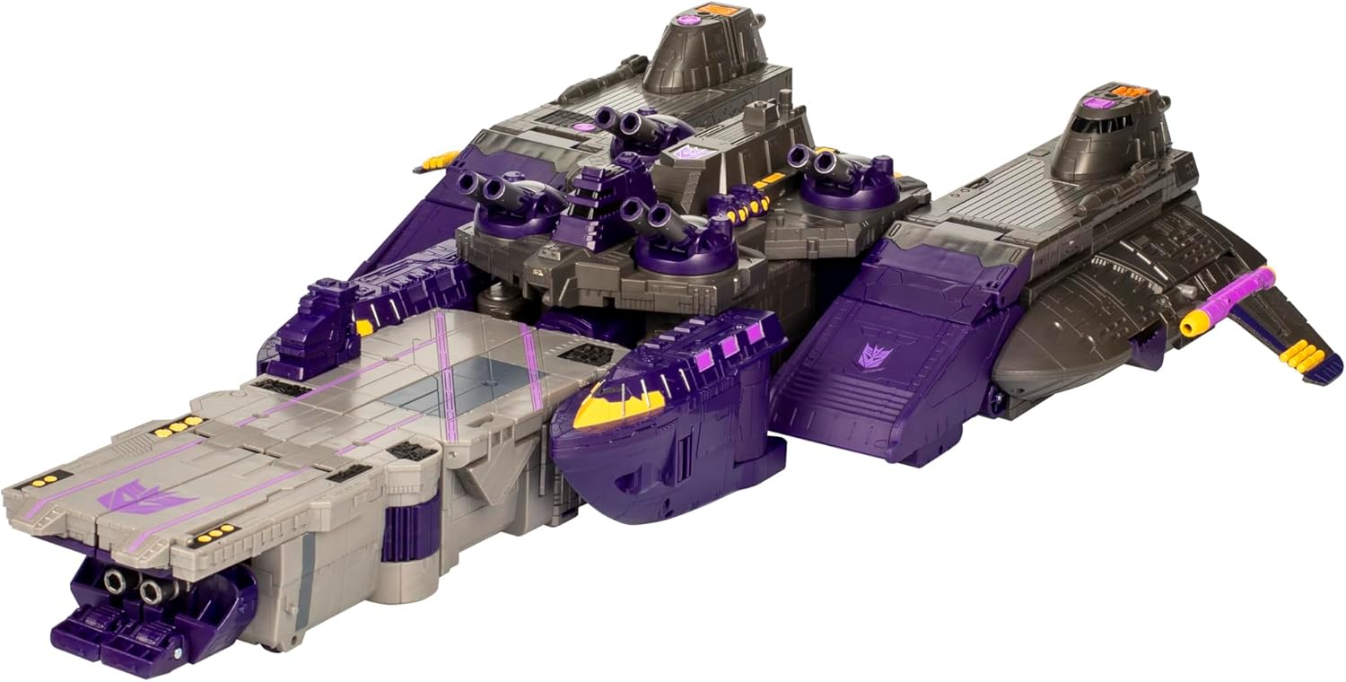 Transformers Legacy United Titan Class Armada Universe Tidal Wave, action figure convertibile da 19 pollici, 15 anni