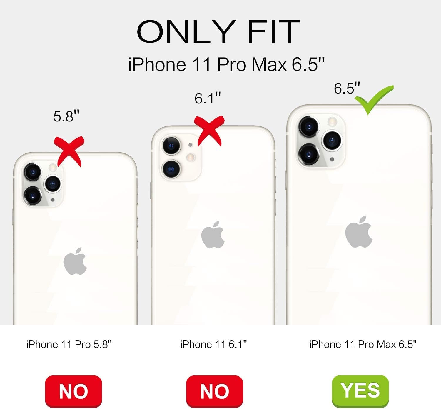 Custodia magnetica BENTOBEN per iPhone 11 Pro Max, custodia per telefono iPhone 11 Pro Max [compatibile con MagSafe] Custodia protettiva antiurto traslucida opaca per donna uomo ragazza per iPhone 11 Pro Max 6.5, nera