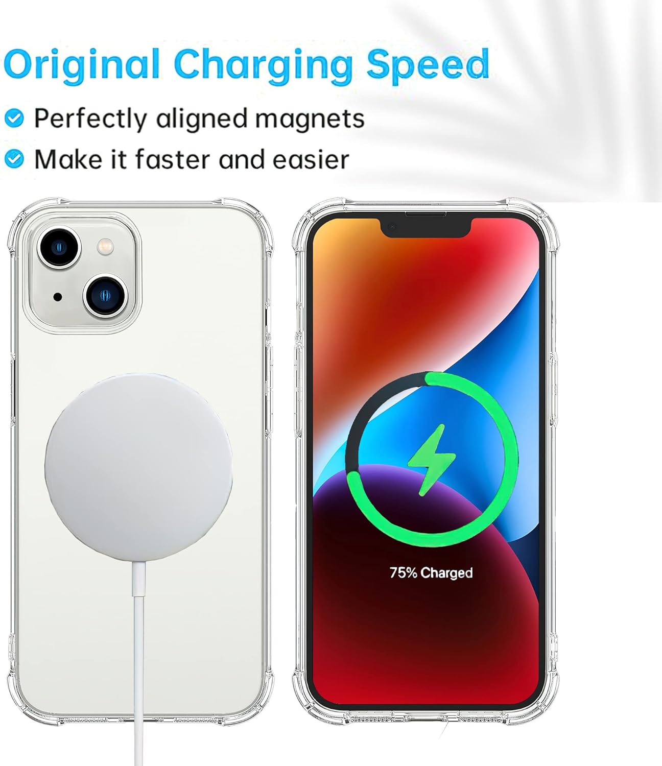 Durchsichtige Hülle, kompatibel mit iPhone 15, Eukalyptusblätter- und Pflanzenmuster für Damen und Mädchen, weiche, flexible, schlanke, durchsichtige TPU-Hüllen für iPhone 15, 6,1 Zoll