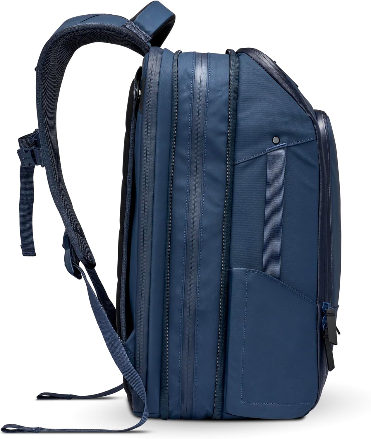 NOMATIC Travel Pack กระเป๋าใส่โน้ตบุ๊กกันน้ำขนาด 20 ลิตร - กระเป๋าเป้สะพายหลังขยายได้สีกรมท่าที่รองรับ TSA