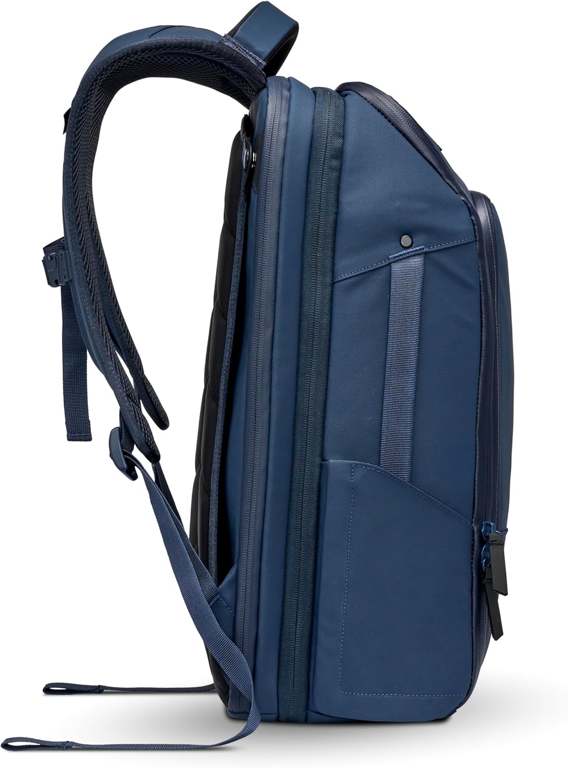 NOMATIC Travel Pack กระเป๋าใส่โน้ตบุ๊กกันน้ำขนาด 20 ลิตร - กระเป๋าเป้สะพายหลังขยายได้สีกรมท่าที่รองรับ TSA