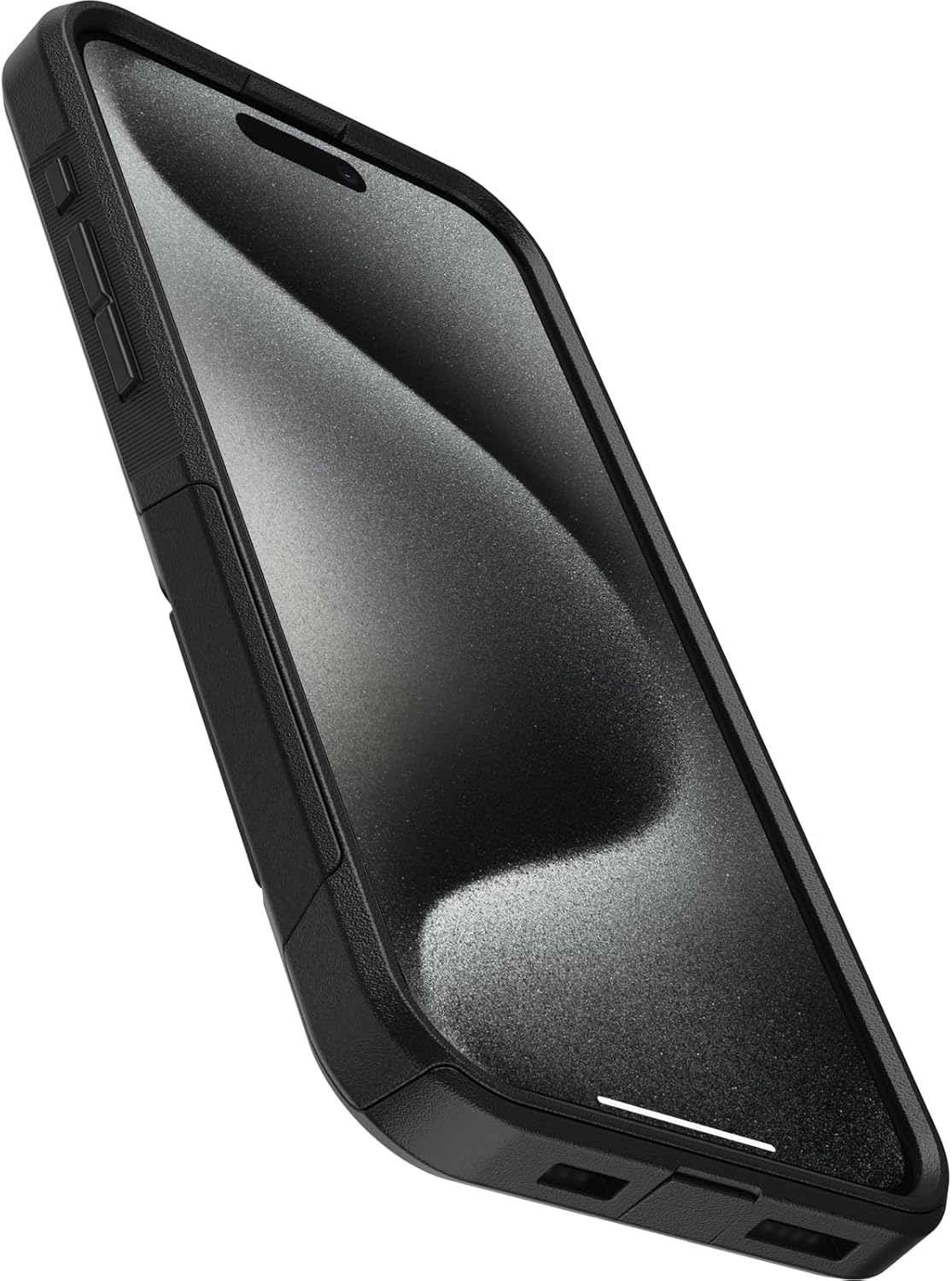 OtterBox iPhone 15 Pro MAX (Only) Commuter Series Case - BLACK, slim  tough, pocket-friendly, with port protection · v2