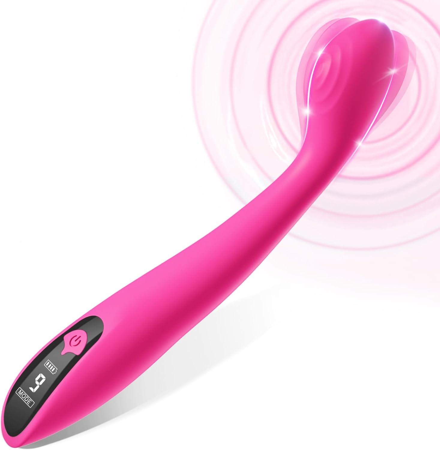 Sex Toys G Spot Vibrator - Adult Toys Vibrators Clitoral Stimulator Anal Toy Dildo Finger with 9 Vibrations for Women Couples Sex Toys with LCD Display, Waterproof Wand Massager Adult Sex Toys  Games