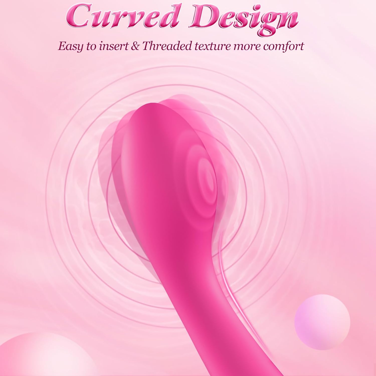 Sex Toys G Spot Vibrator - Adult Toys Vibrators Clitoral Stimulator Anal Toy Dildo Finger with 9 Vibrations for Women Couples Sex Toys with LCD Display, Waterproof Wand Massager Adult Sex Toys  Games
