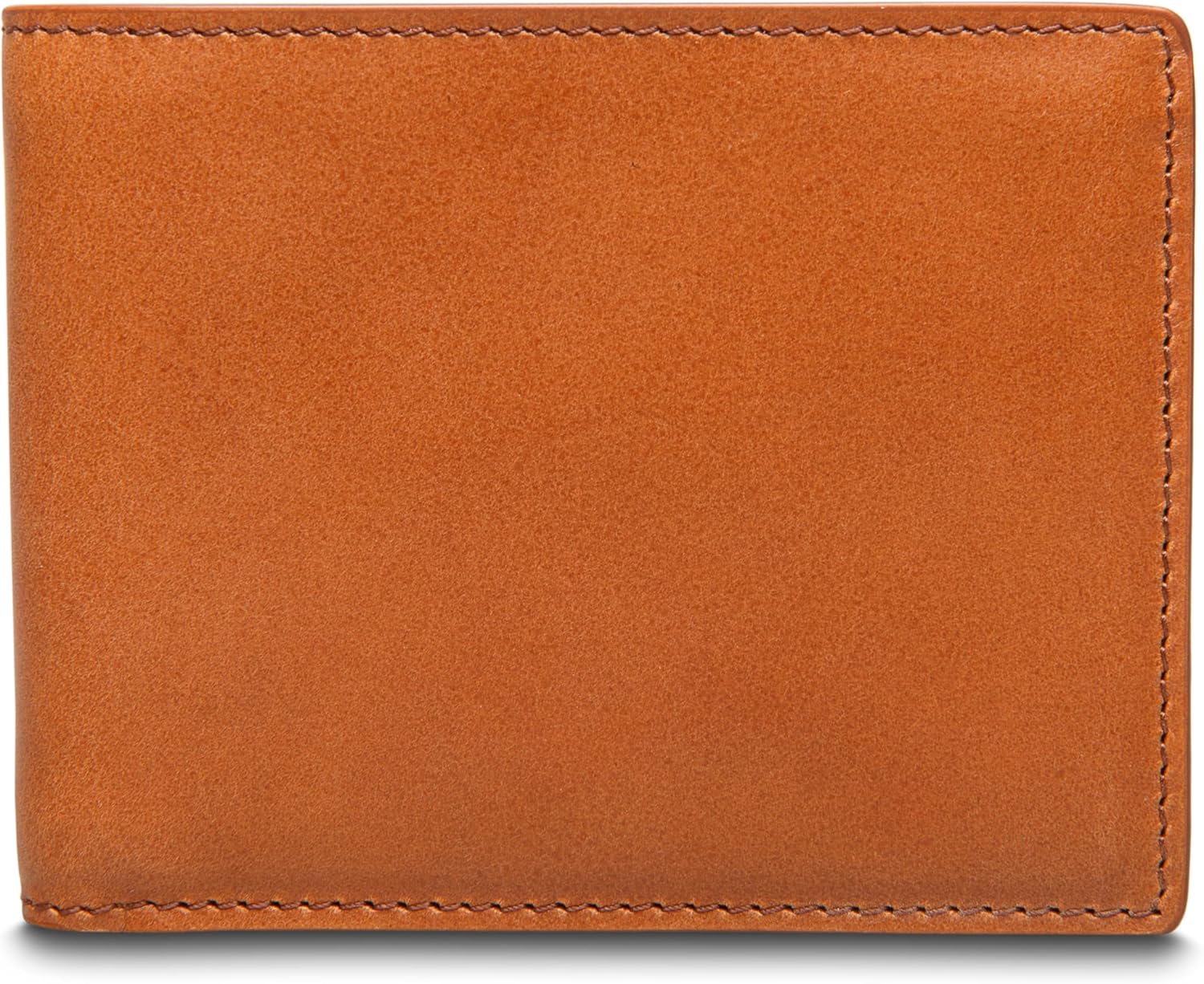 Bosca Italo Contrast 8 Pocket Deluxe Executive Wallet (Chestnut W/Tan) · v3