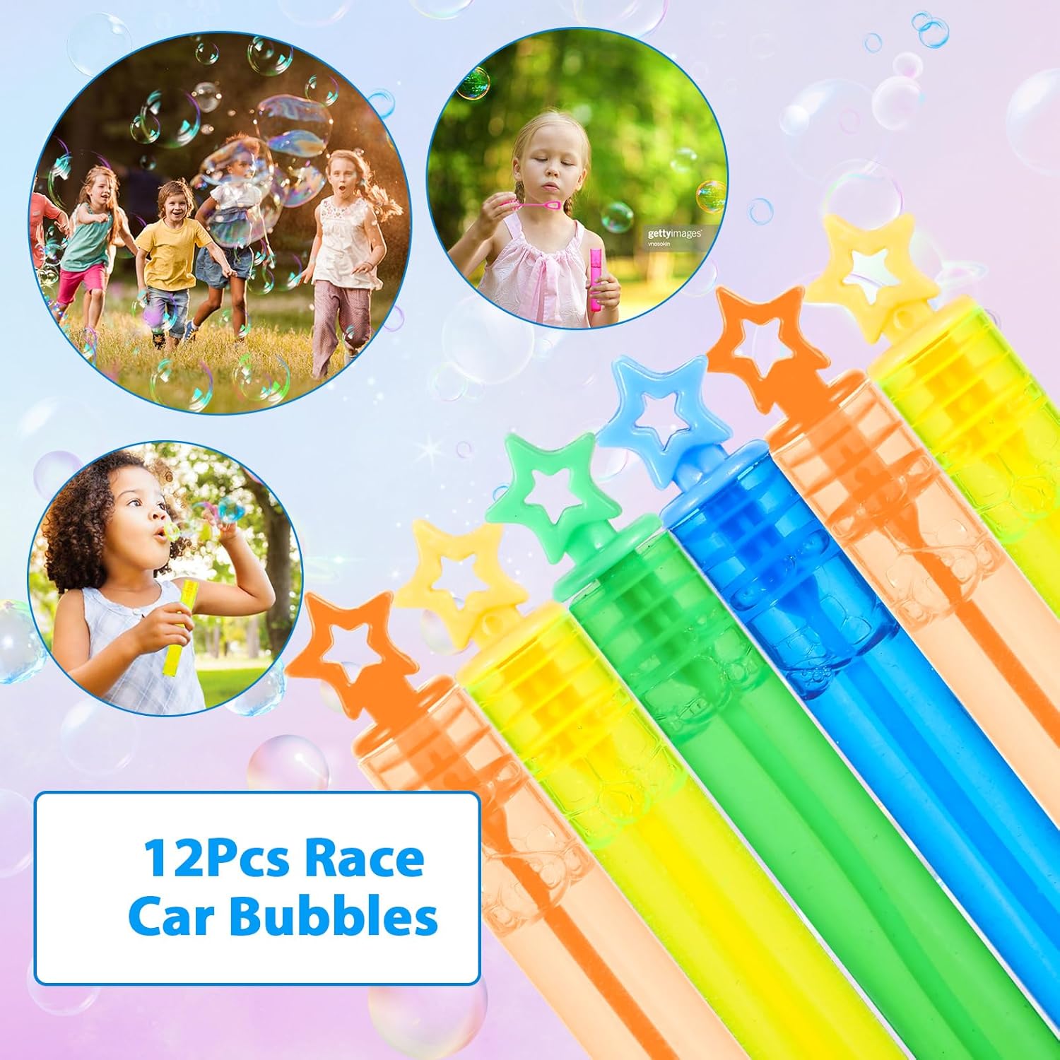 98 Race Car Party Favors Race Car Birthday Party Supplies Straw Bubble Slap Band Sticker Racing Toy Gift Boy Kid Filler Goodie Bag Stuffer Racecar Themed Decorations · v2