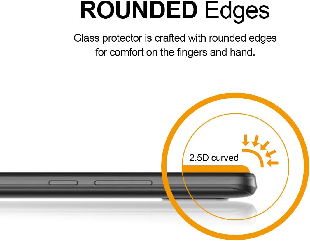 Supershieldz (แพ็ค 2 ชิ้น) ออกแบบมาสำหรับฟิล์มกันรอยกระจกนิรภัย Boost Mobile Bounce 4G ป้องกันรอยขีดข่วน ไม่มีฟองอากาศ
