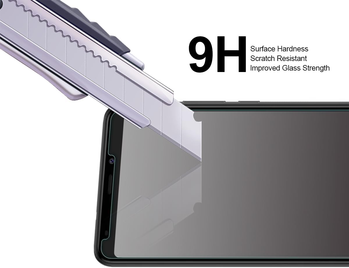 Supershieldz (แพ็ค 2 ชิ้น) ออกแบบมาสำหรับฟิล์มกันรอยกระจกนิรภัย Boost Mobile Bounce 4G ป้องกันรอยขีดข่วน ไม่มีฟองอากาศ