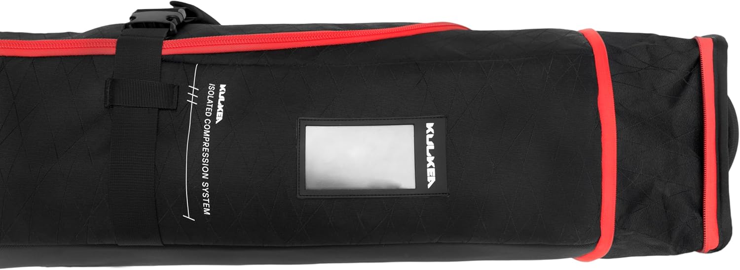 KANTAJA Double Roller Ski Bag - Ultra Durable, Spacious Rolling Ski Carrier and Ski Gear Storage - Double Ski Bag with Wheels - Premium, Water Resistant Ski Storage and Travel Bag · v3
