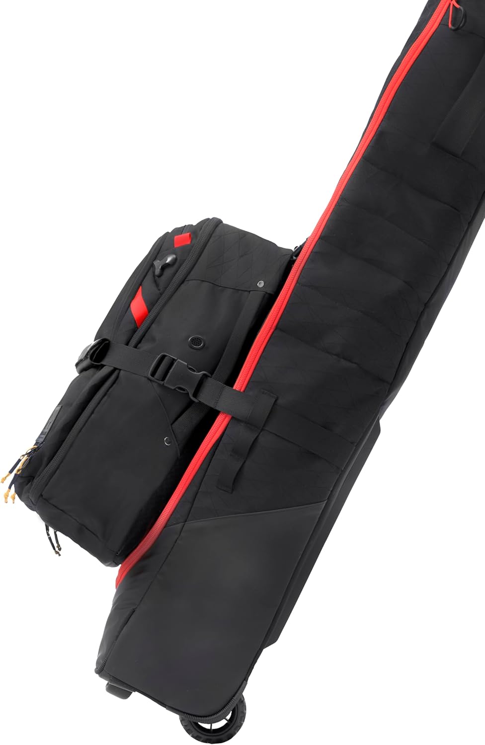 KANTAJA Double Roller Ski Bag - Ultra Durable, Spacious Rolling Ski Carrier and Ski Gear Storage - Double Ski Bag with Wheels - Premium, Water Resistant Ski Storage and Travel Bag · v3