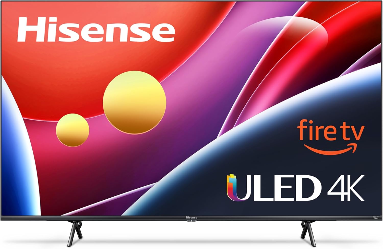 Téléviseur intelligent Hisense Classe U6HF, 75 pouces, ULED 4K UHD (75U6HF, 2024) : QLED, Dolby Vision 600 nits, Game Mode Plus VRR, HDR 10, 240 motion rate, MEMC, télécommande vocale, compatible avec Alexa, noir