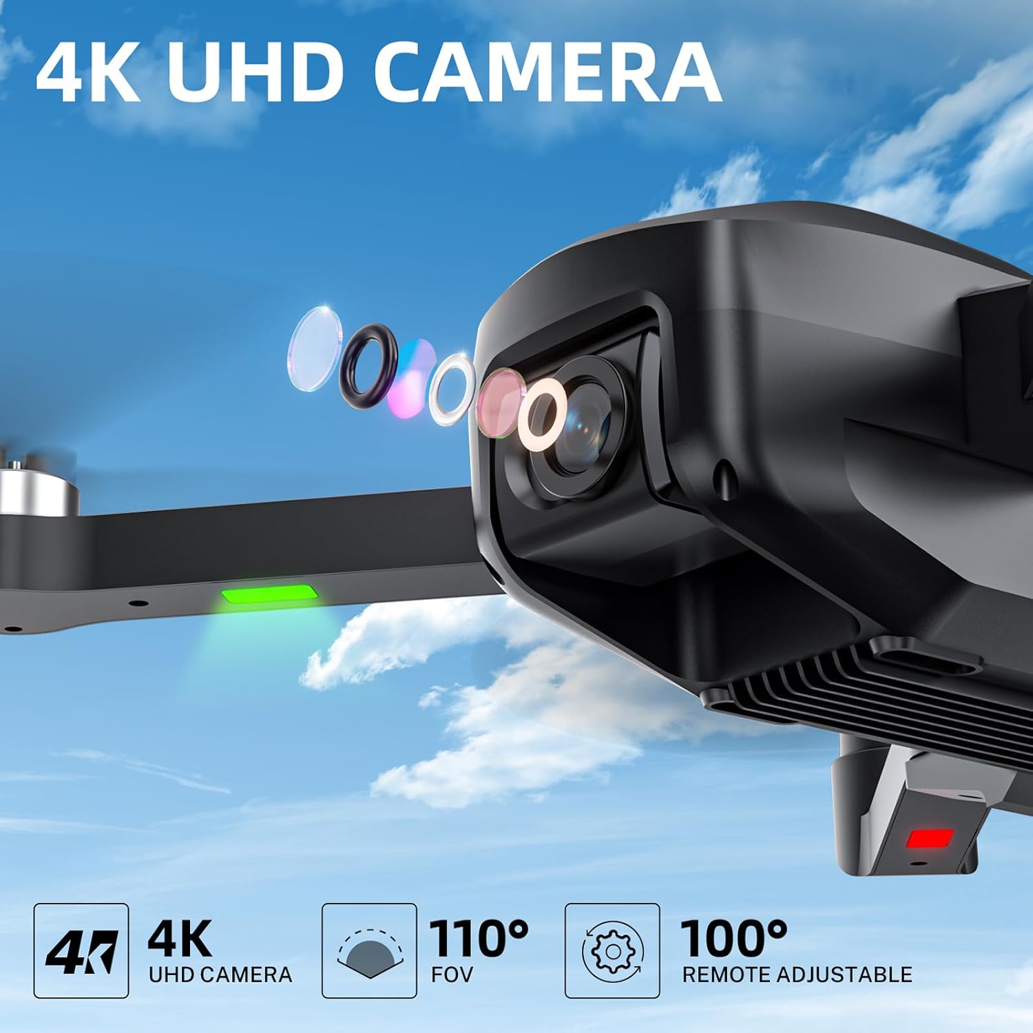 H330S GPS Drones with Camera for Adults 4K, Long Range 5G Video Transmission Drone, Under 249g, RC Quadcopter with Brushless Motor, Auto Return Home, Optical Flow, Gift for Beginner · v4