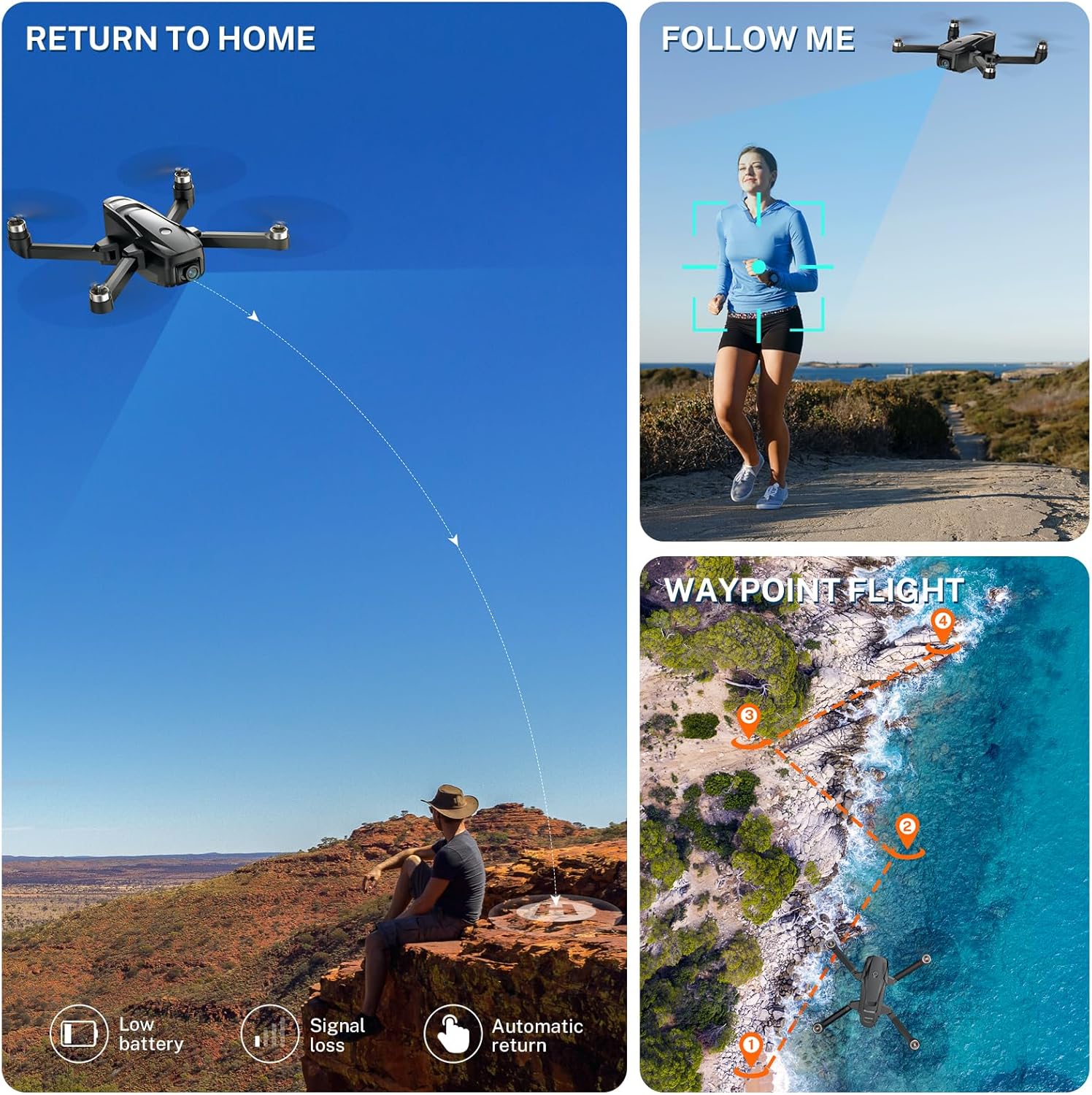 H330S GPS Drones with Camera for Adults 4K, Long Range 5G Video Transmission Drone, Under 249g, RC Quadcopter with Brushless Motor, Auto Return Home, Optical Flow, Gift for Beginner · v4
