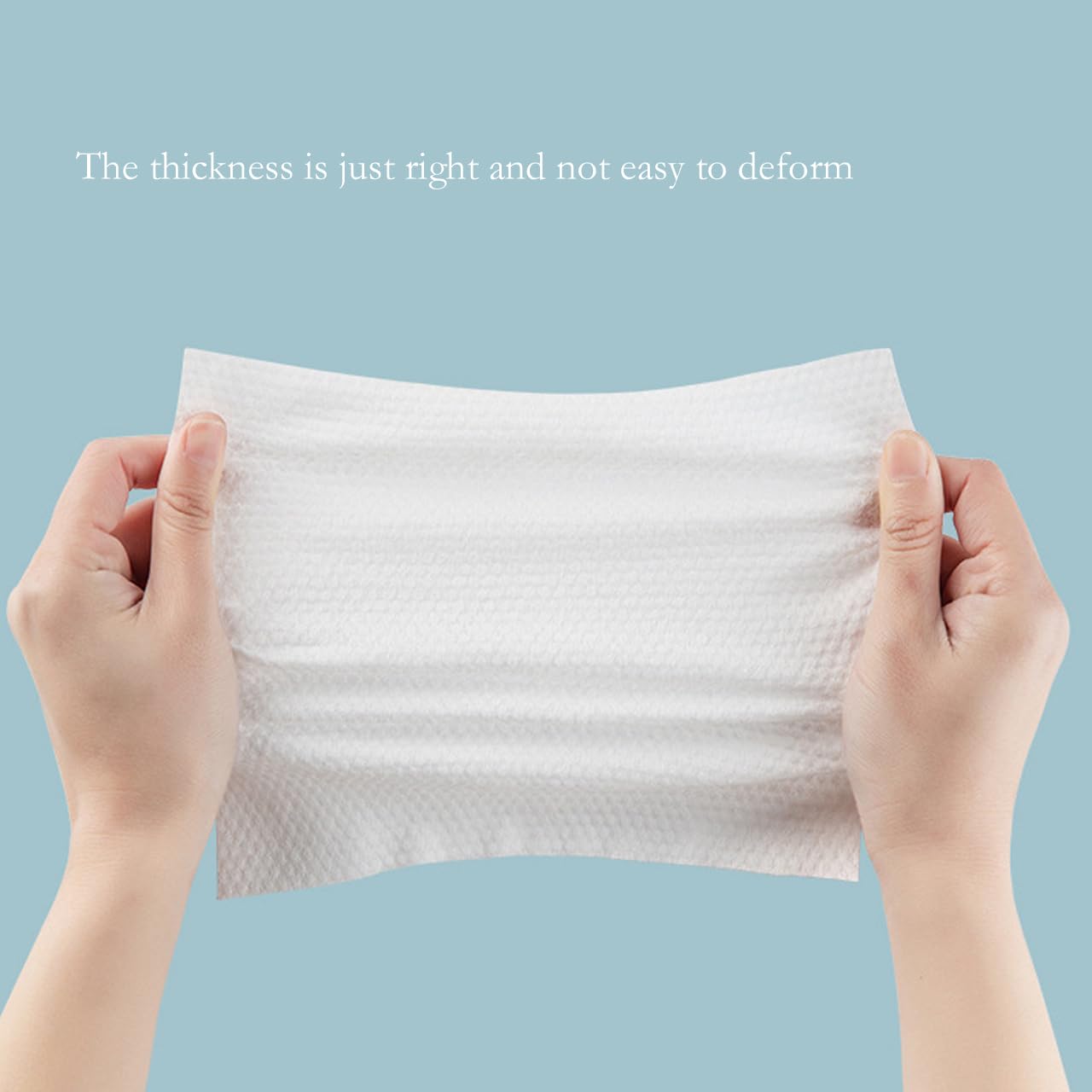 Disposable Face Towels, Wet and dry dual use,Clean Facial Wipes for Sensitive Skin, Facial Cleansing Towels, Makeup Removing, Facial care, travel towel (Pack of 3, white)