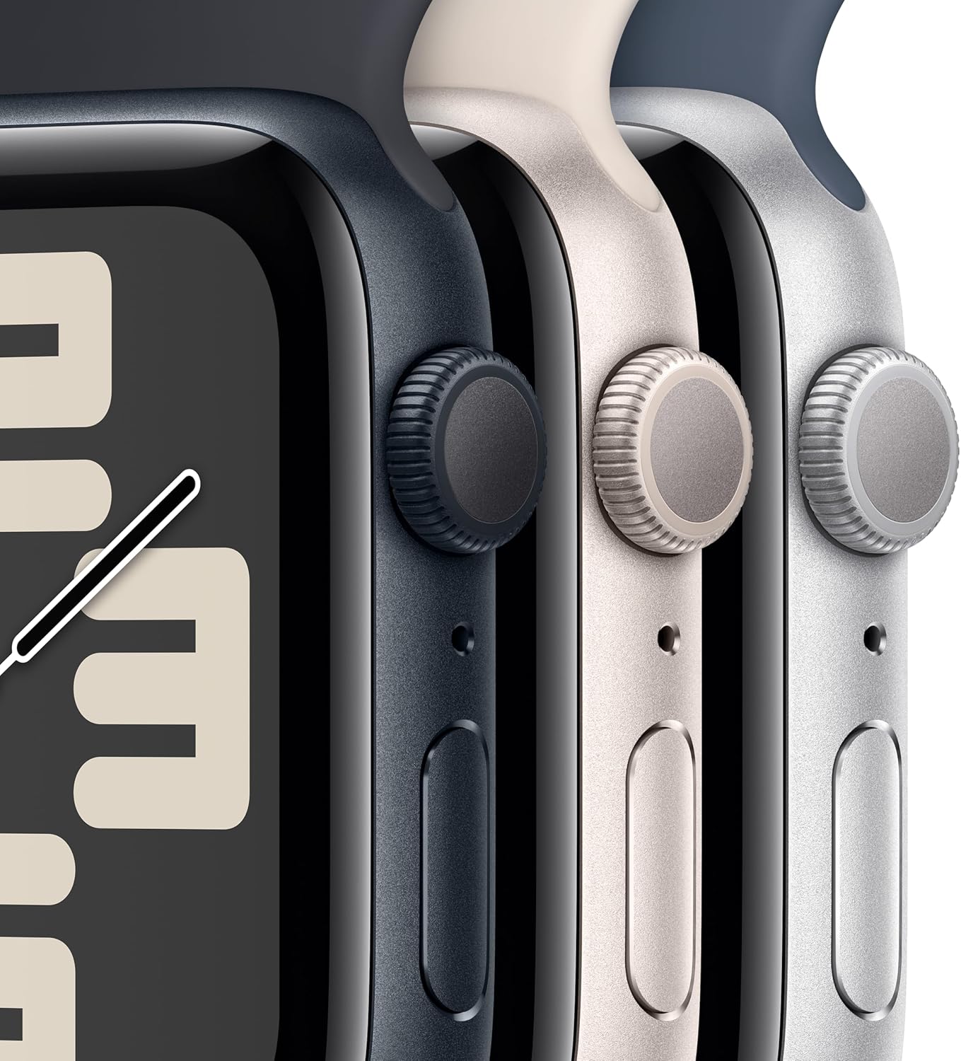 Apple Watch SE (2nd Gen) [GPS 40mm] Smartwatch with Starlight Aluminum Case with Starlight Sport Band S/M. Fitness  Sleep Tracker, Crash Detection, Heart Rate Monitor · v3