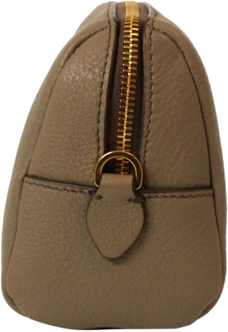 กระเป๋าคลัตช์หนัง Prada Vitello Daino สีเทา Clay Leather Clutch 1ND004