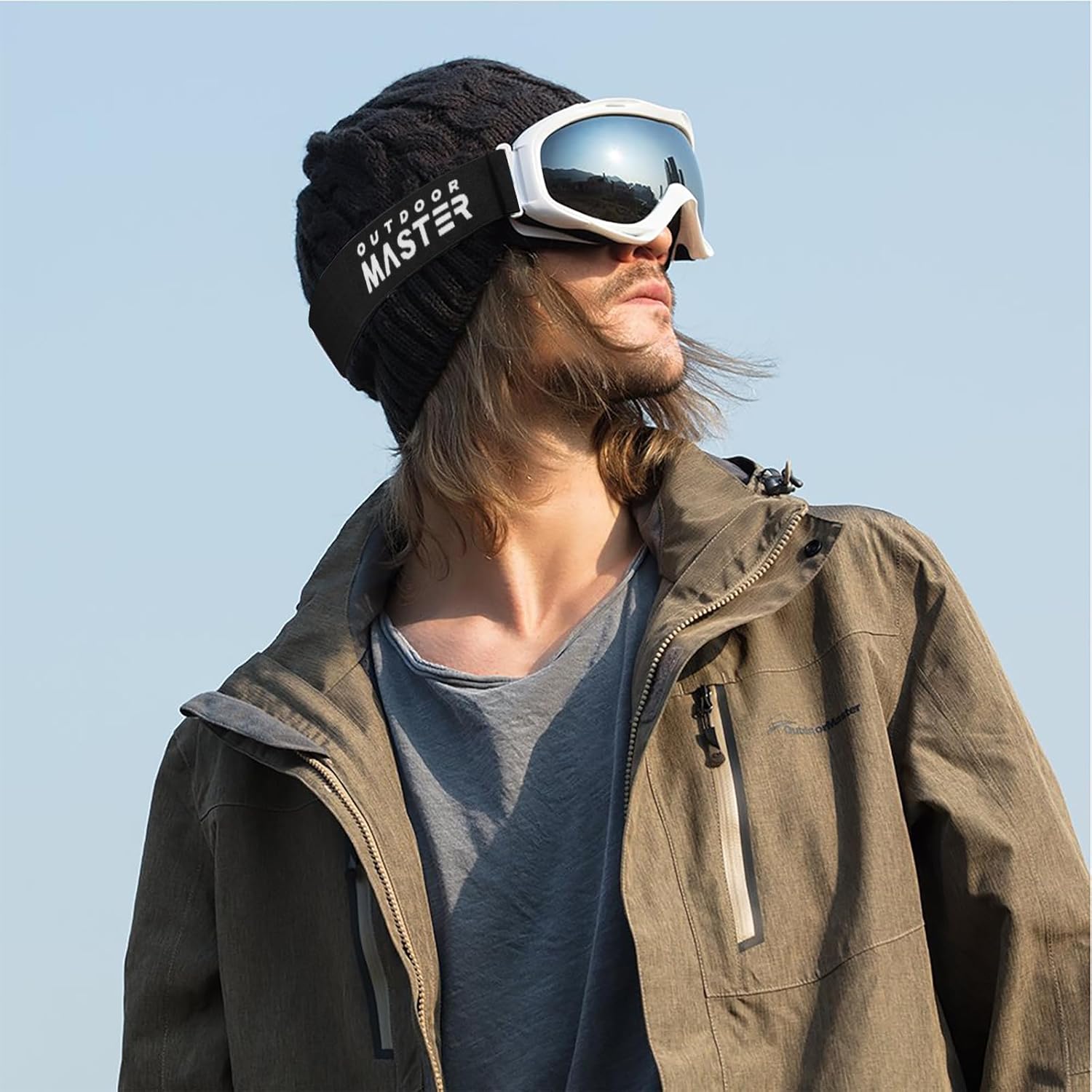 OutdoorMaster OTG Ski Goggles - Over Glasses Ski/Snowboard Goggles for Men, Women  Youth - 100% UV Protection · v3