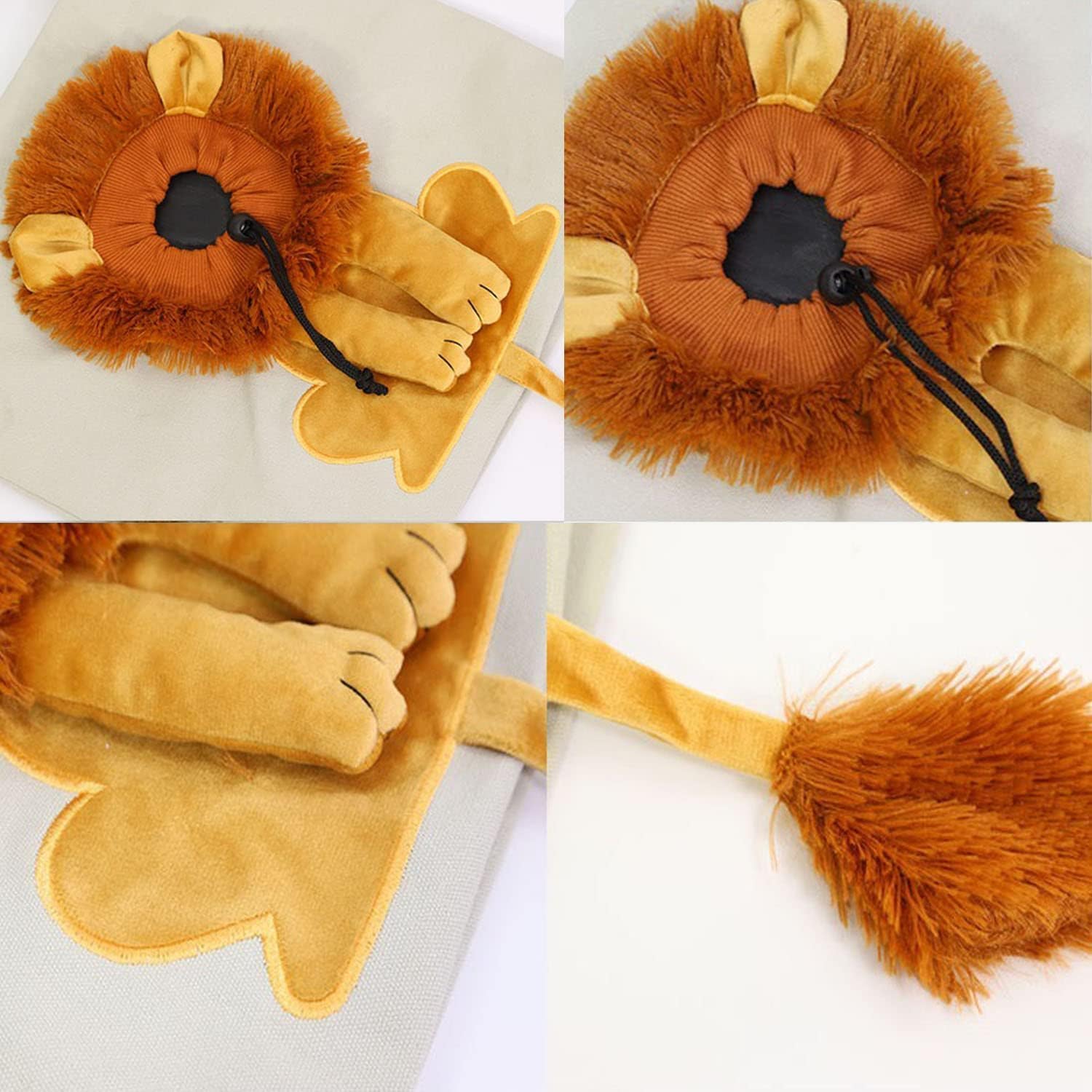 Borsa a tracolla in tela per animali domestici, trasportino per animali domestici con design a leone dai lati morbidi per gatti di piccola taglia e cuccioli, trasportino portatile traspirante per gatti in tela, simpatica borsa a tracolla per animali domestici