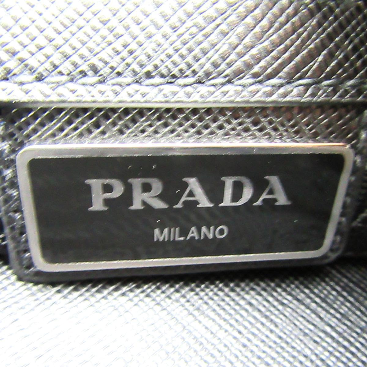 Prada Re-Nylon Tote Bag Black Nylon and Saffiano Leather 2VG033 · v3