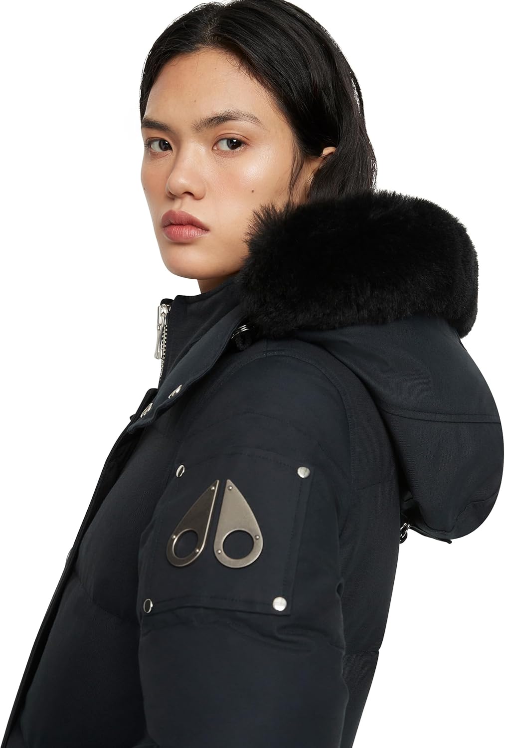 Moose Knuckles Womens 3Q Shearling Jacket