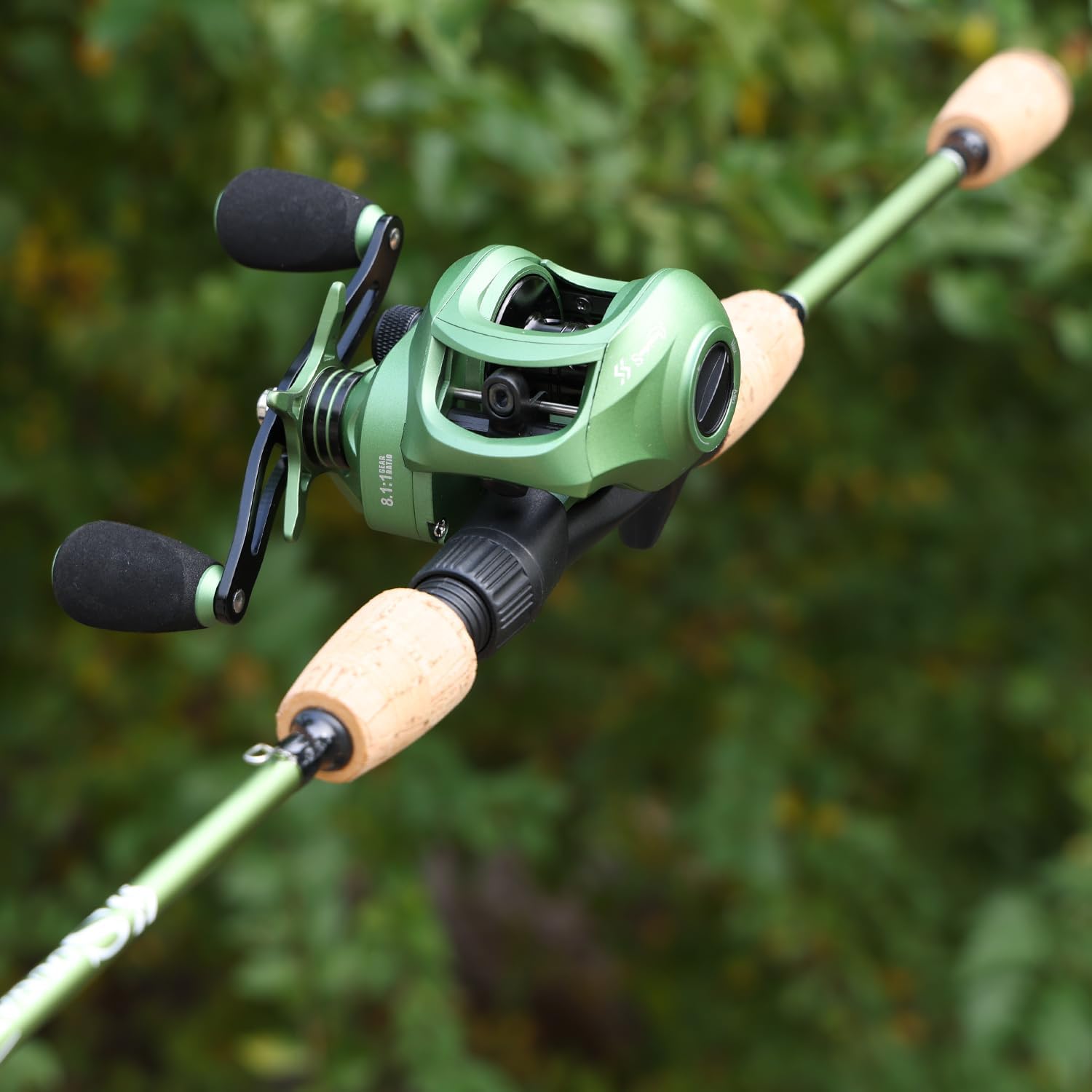 Sougayilang Fishing Rod Reel Combos, Graphite 2Pc Blanks Fishing Pole with Casting  Spinning Reel, Stainless Steel Guides · v3