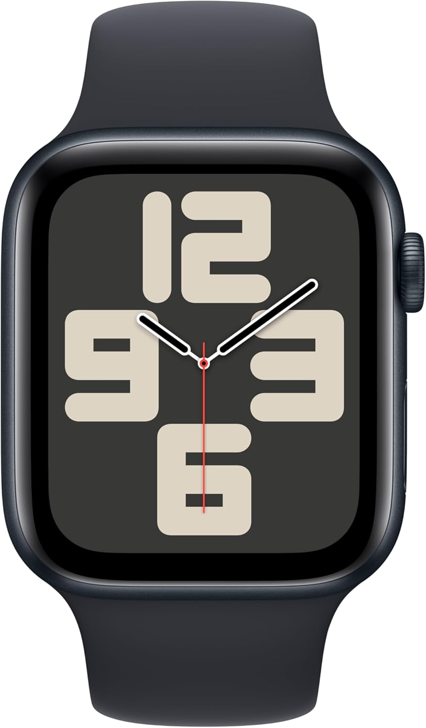 Apple Watch SE GPS 44mm Midnight Aluminum Case with Midnight Sport Band - M/L · v10