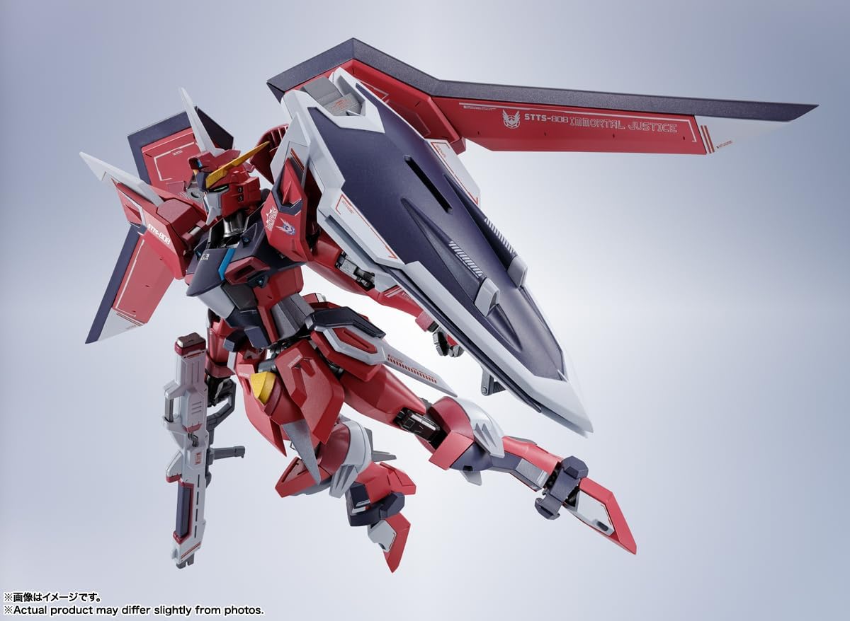 TAMASHII NATIONS - Mobile Suit Gundam Seed Freedom - Immortal Justice Gundam, Bandai Spirits Metal Robot Spirits Figure
