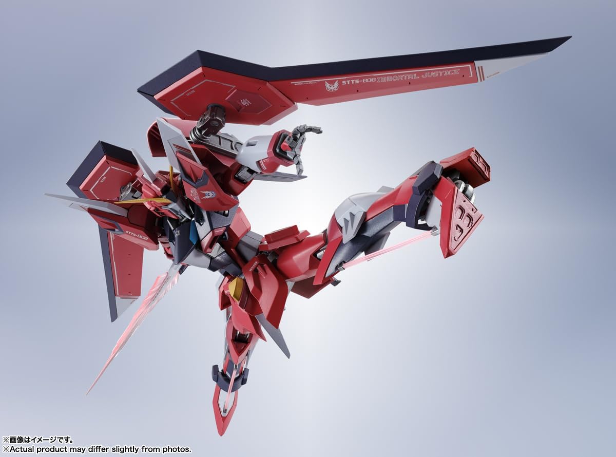 TAMASHII NATIONS - Mobile Suit Gundam Seed Freedom - Immortal Justice Gundam, Bandai Spirits Metal Robot Spirits Figure