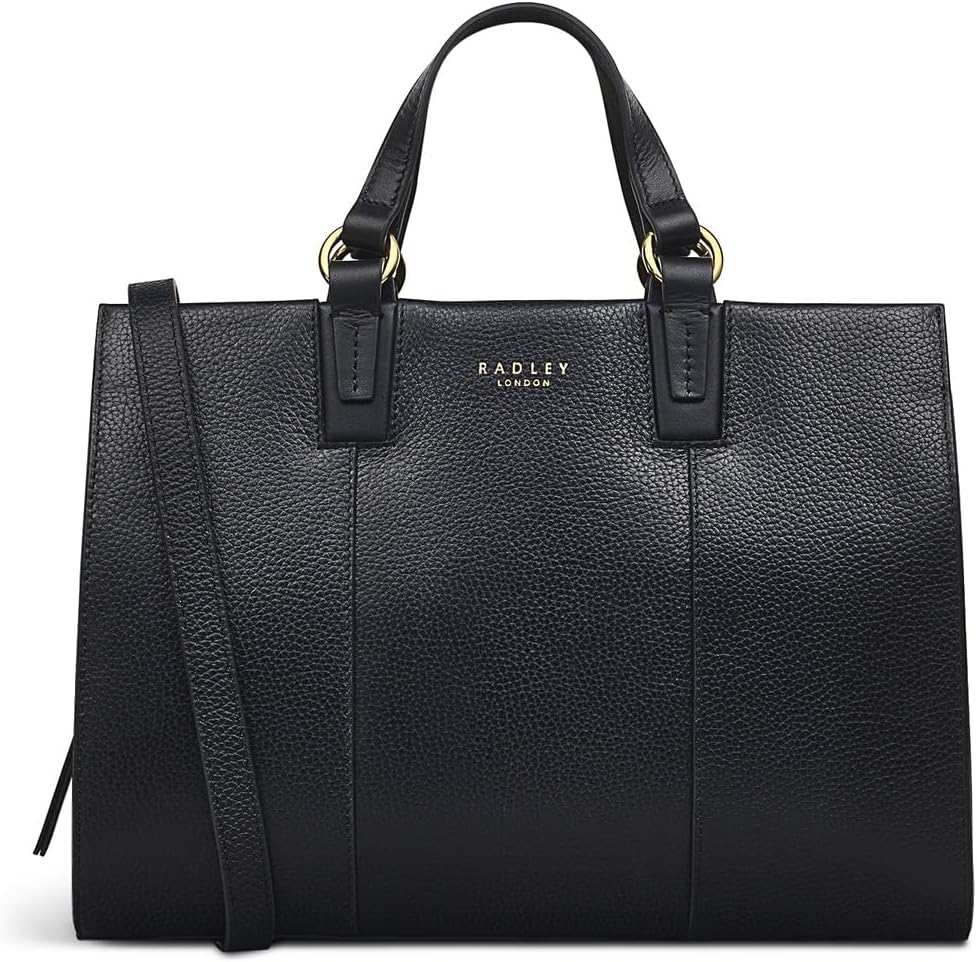 RADLEY London Bedford Square Medium Zipper Satchel Bag for Women - Leather Crossbody Bag, Ideal Medium Purse