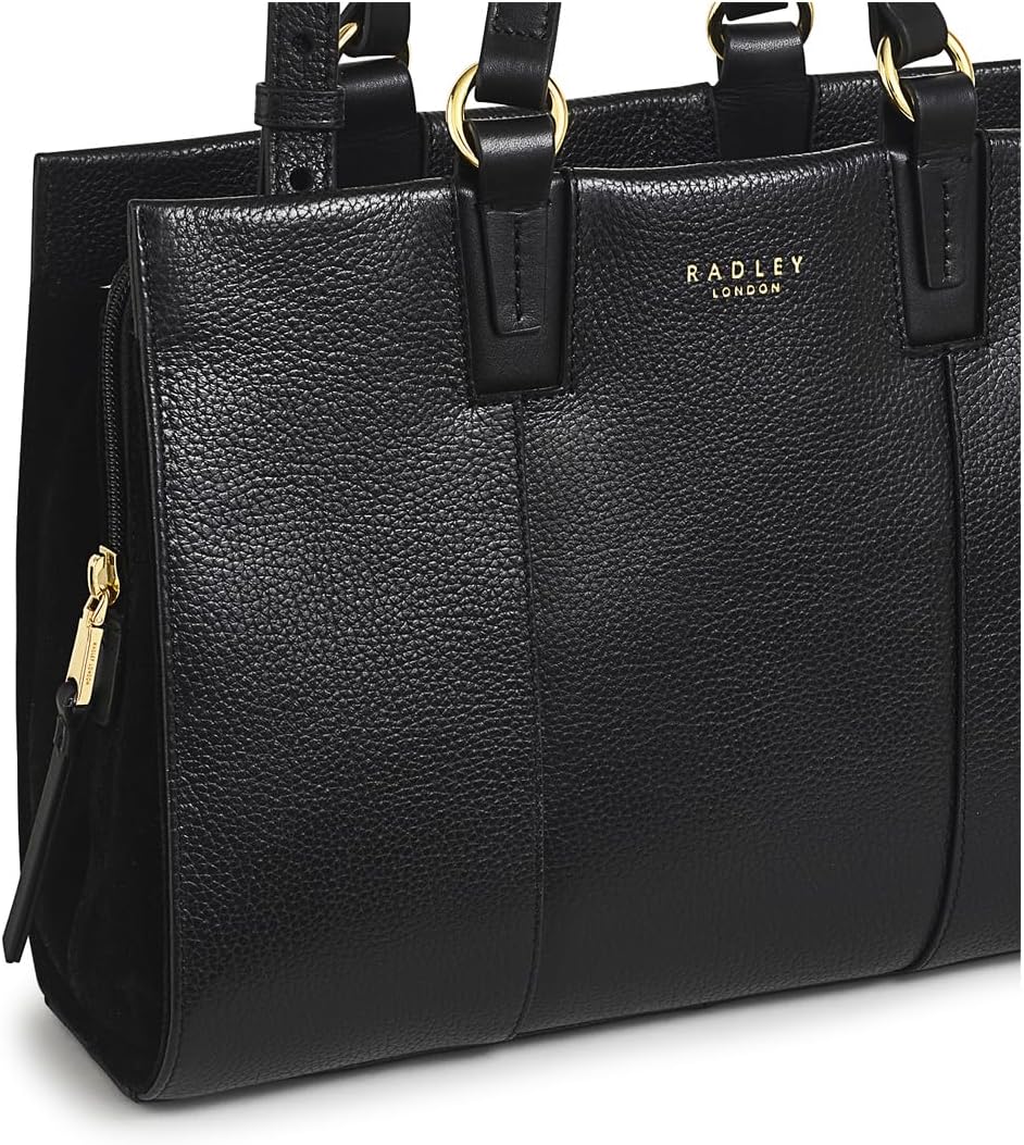 RADLEY London Bedford Square กระเป๋าสะพายข้างทรงสี่เหลี่ยมมีซิปขนาดกลางสำหรับผู้หญิง - กระเป๋าหนังสะพายข้าง กระเป๋าถือขนาดกลางที่เหมาะ