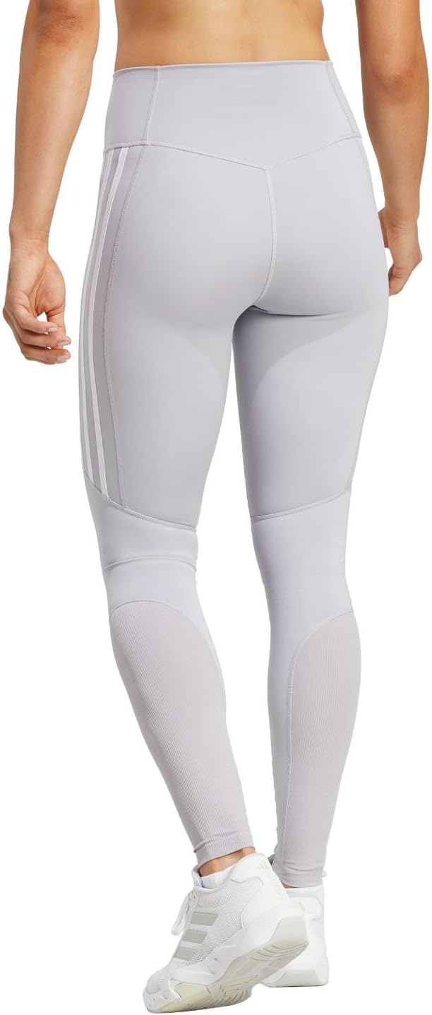 adidas Womens Optime Essentials Stash Pocket Full Length Leggings · v3